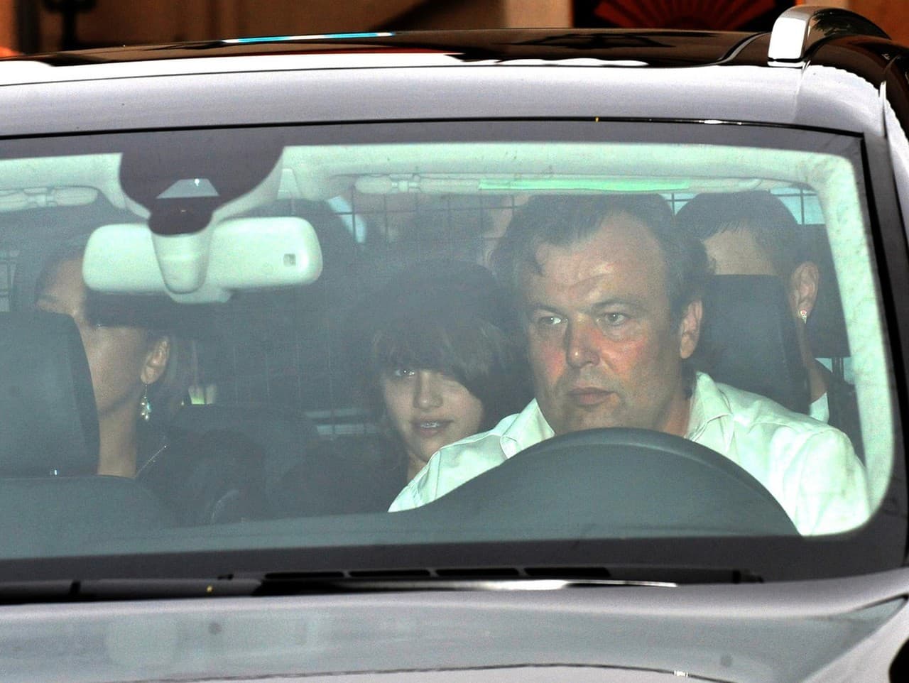 Zdeněk Zahradník ako šéf ochranky na koncerte Madonny