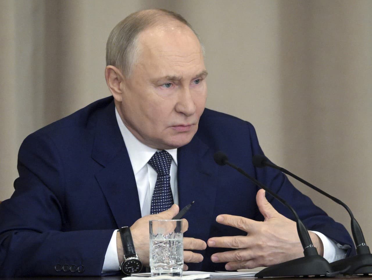 Ruský prezident Vladimir Putin.