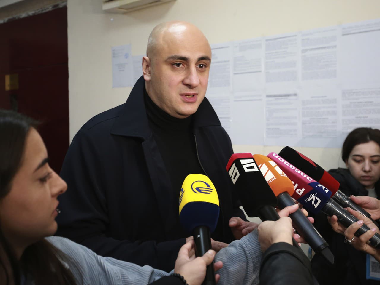 Líder gruzínskej opozície Nika Melia