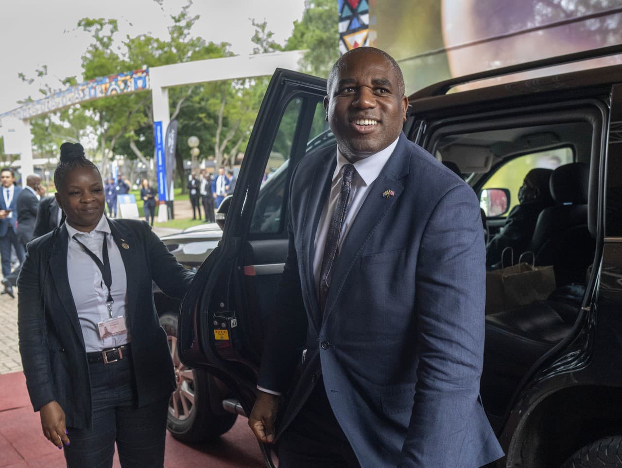 Britský minister zahraničných vecí David Lammy.