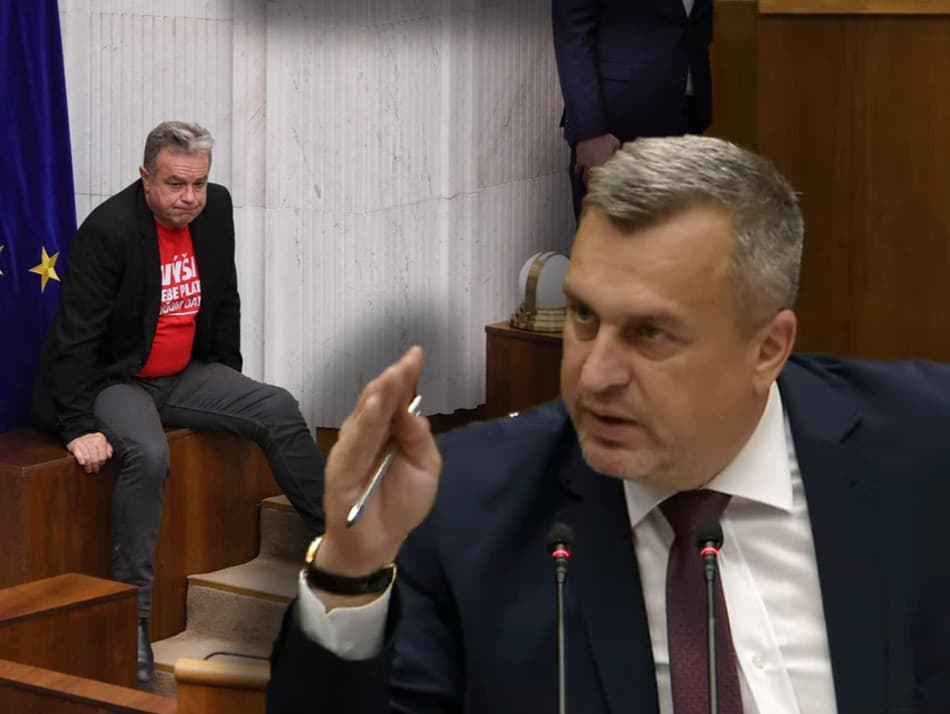 Danko Pročkovi odkázal, že je šialenec a bude mu tykať.