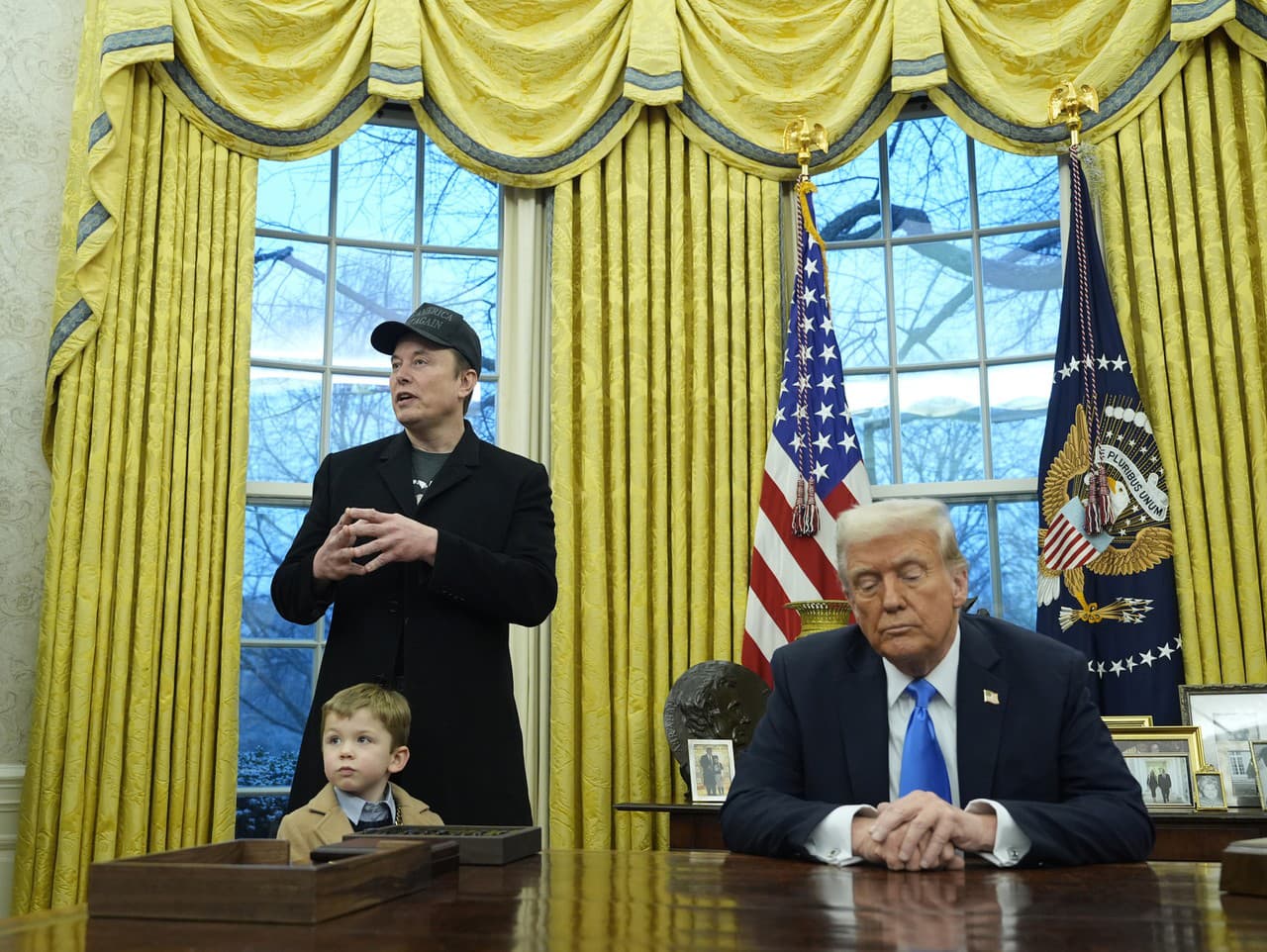 Elon Musk so synom a Donald Trump