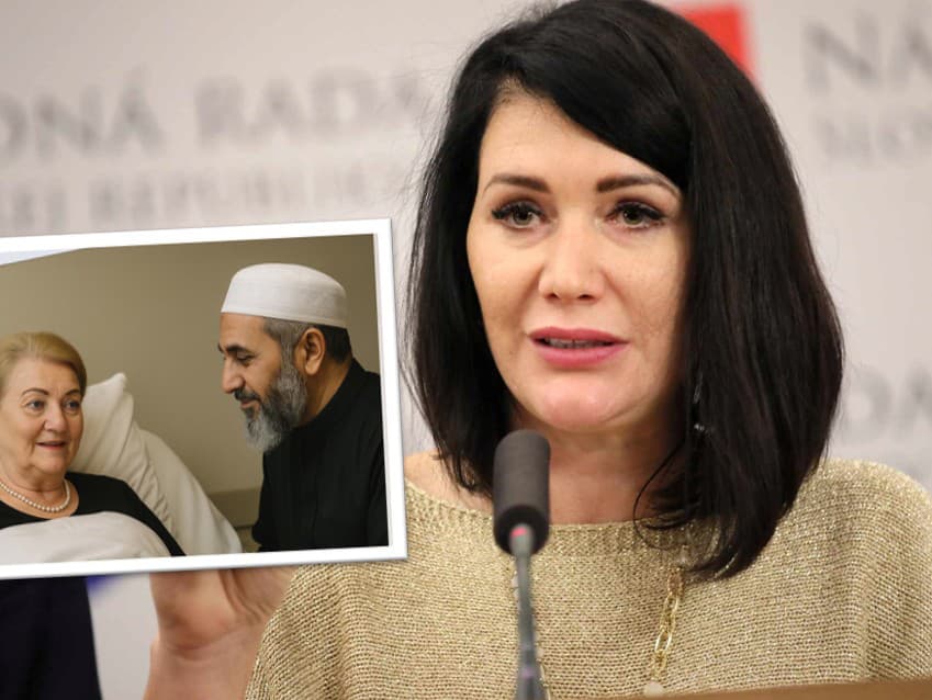 Cigániková nazlostila otrodoxných moslimov na Slovensku.
