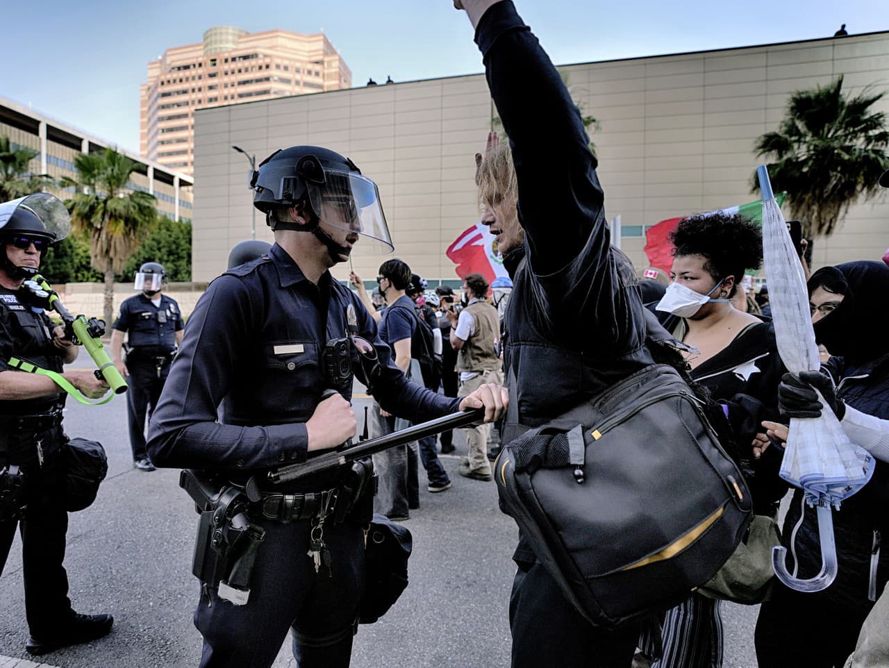 Protesty v Los Angeles