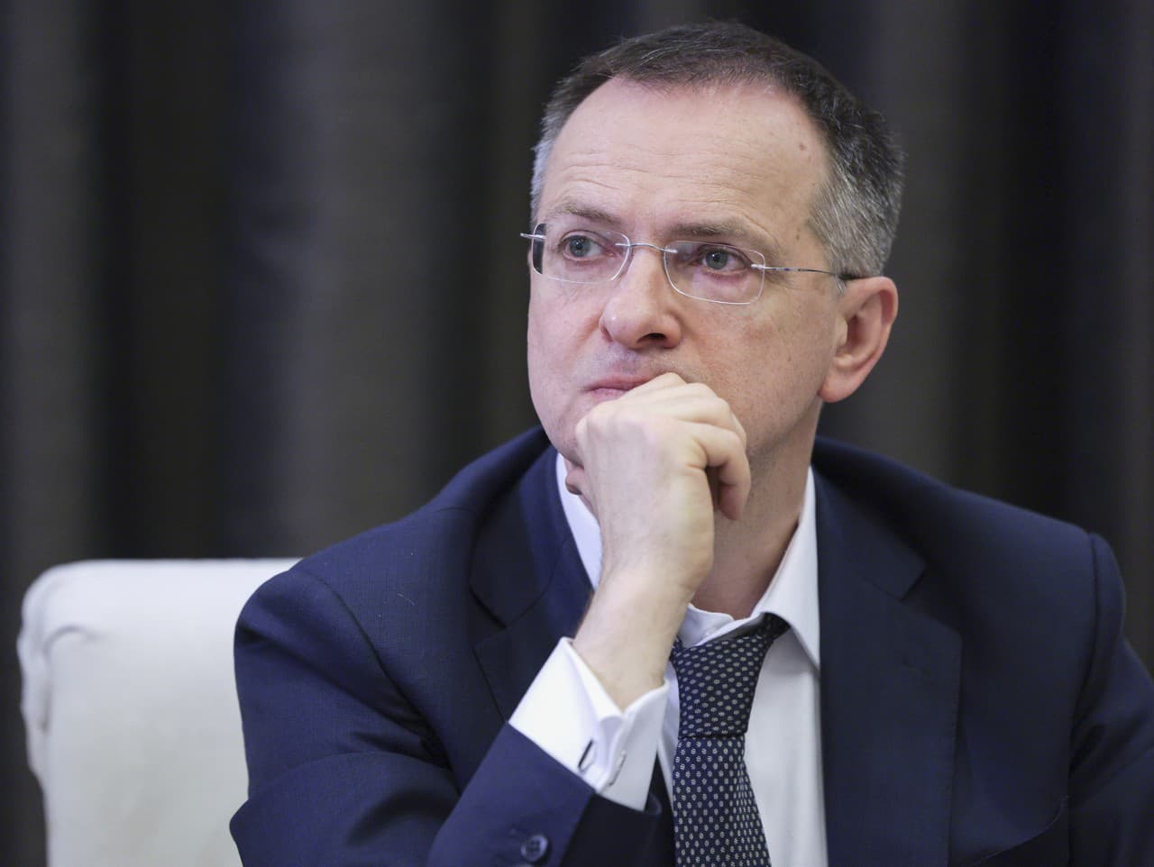 Ruský vyjednávač Vladimir Medinskij