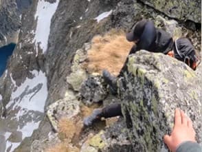 Nezodpovedné a hazardné konanie dvoch mužov v Tatrách
