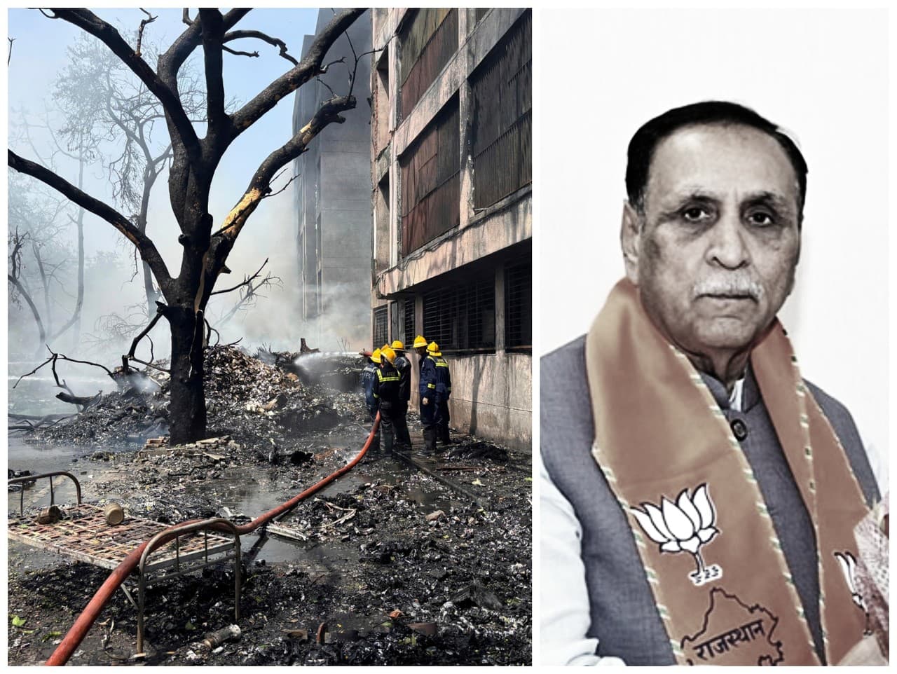 Minister Vijay Rupani bol na palube stroskotaného lietadla.