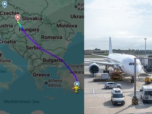 Lietadlo s českými turistami muselo na spiatočnej ceste z Turecka núdzovo pristáť v Bratislave