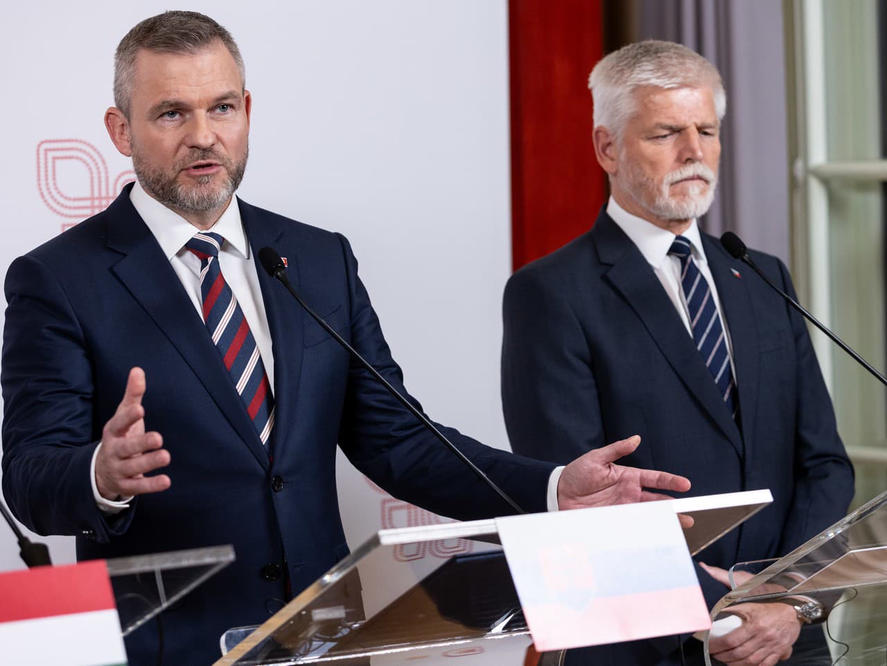 Peter Pellegrini a Petr Pavel