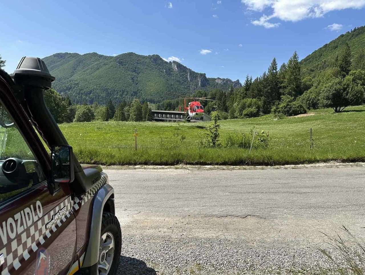 Helikoptéra Horskej záchrannej služby