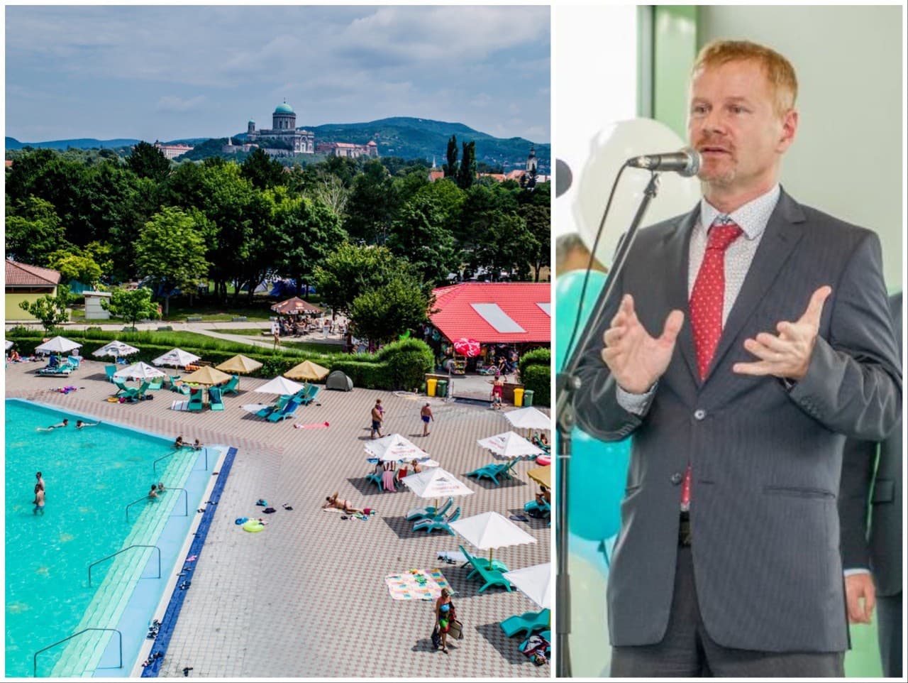 Riaditeľ kúpaliska Vadaľ Endre Hogenbuch hovorí o nejasnostiach vo vyšetrovaní nákazy amébou