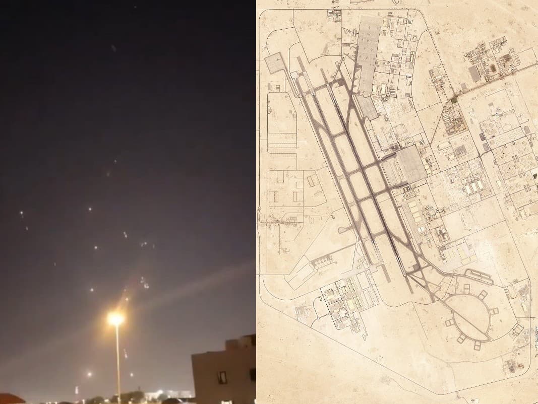 Irán bombarduje americkú základňu Al-Udajd v Katare. Teherán vyhlásil, že terčom útokov budú krajiny, ktoré podporujú americko-izraelské útoky.