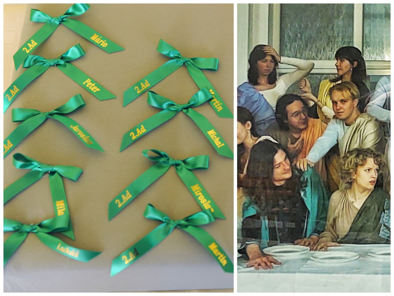 Študenti poňali svoje tablo kreatívne.