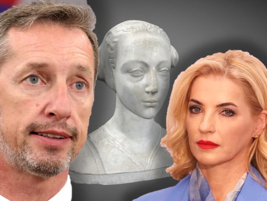 Busta asi skončí v Taliansku.