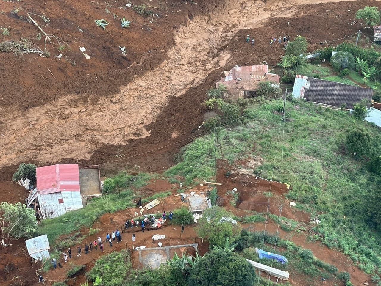 Zosuvy pôdy v Kolumbii