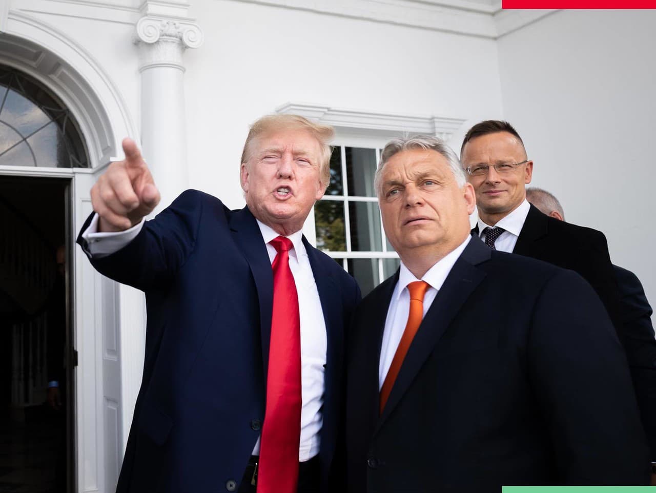 Donald Trump a Viktor Orbán