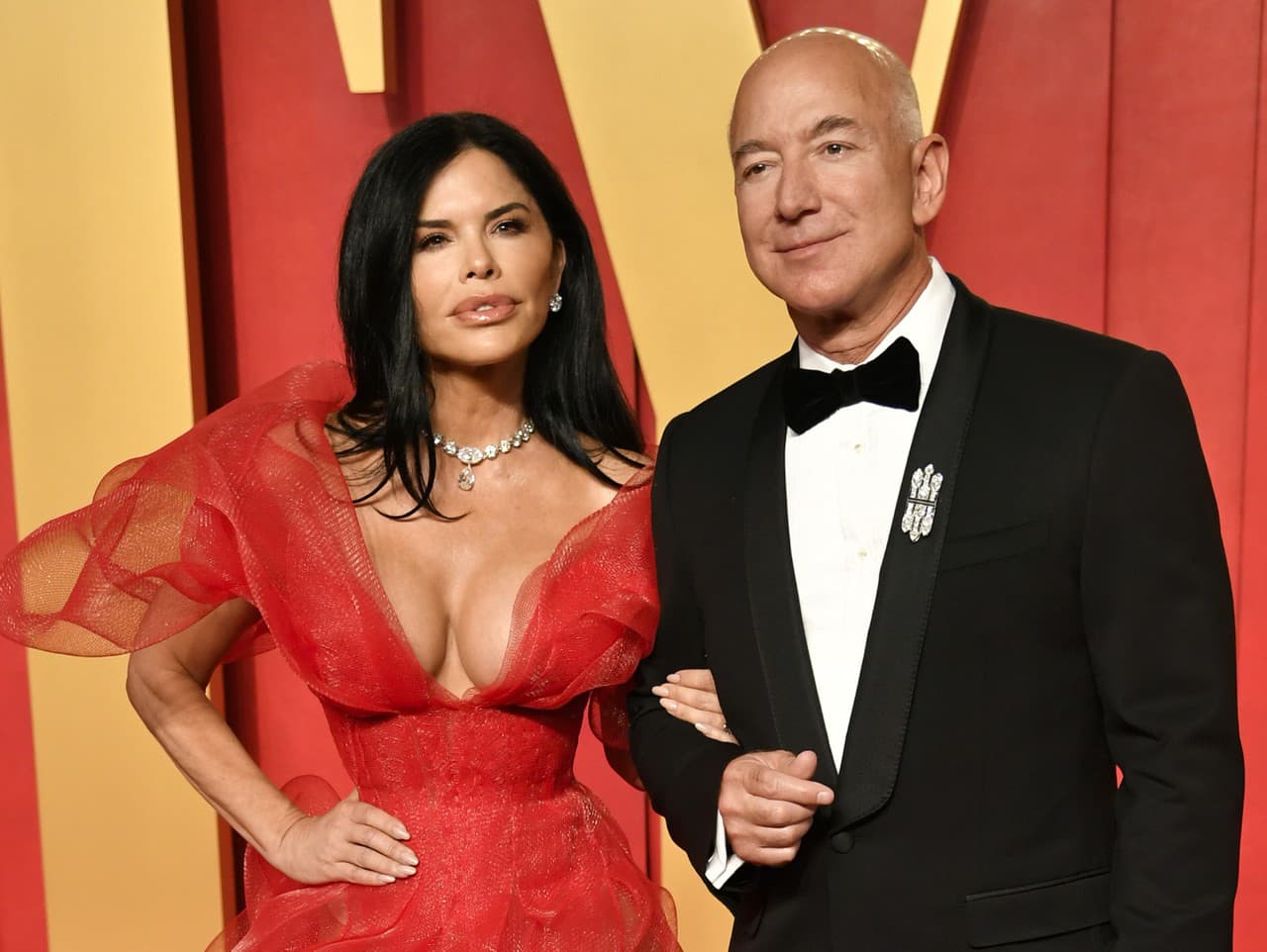 Lauren Sanchez a Jeff Bezos 