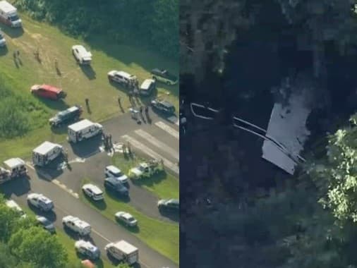 Havária lietadla Cessna 208B na letisku Cross Keys Airport v americkom štáte New Jersey. 