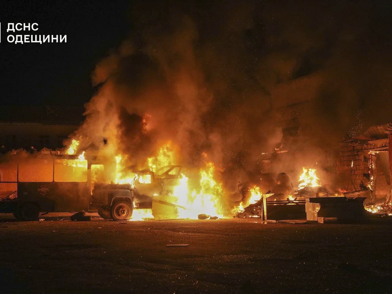 Útok ruskej armády na ukrajinské mesto Odesa