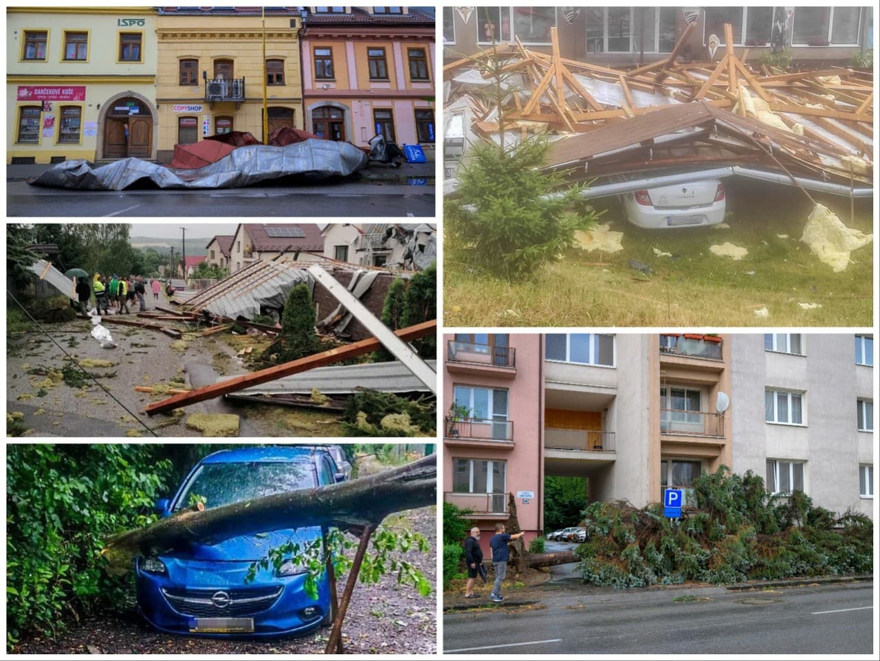 Búrky napáchali na východe Slovenska obrovské škody
