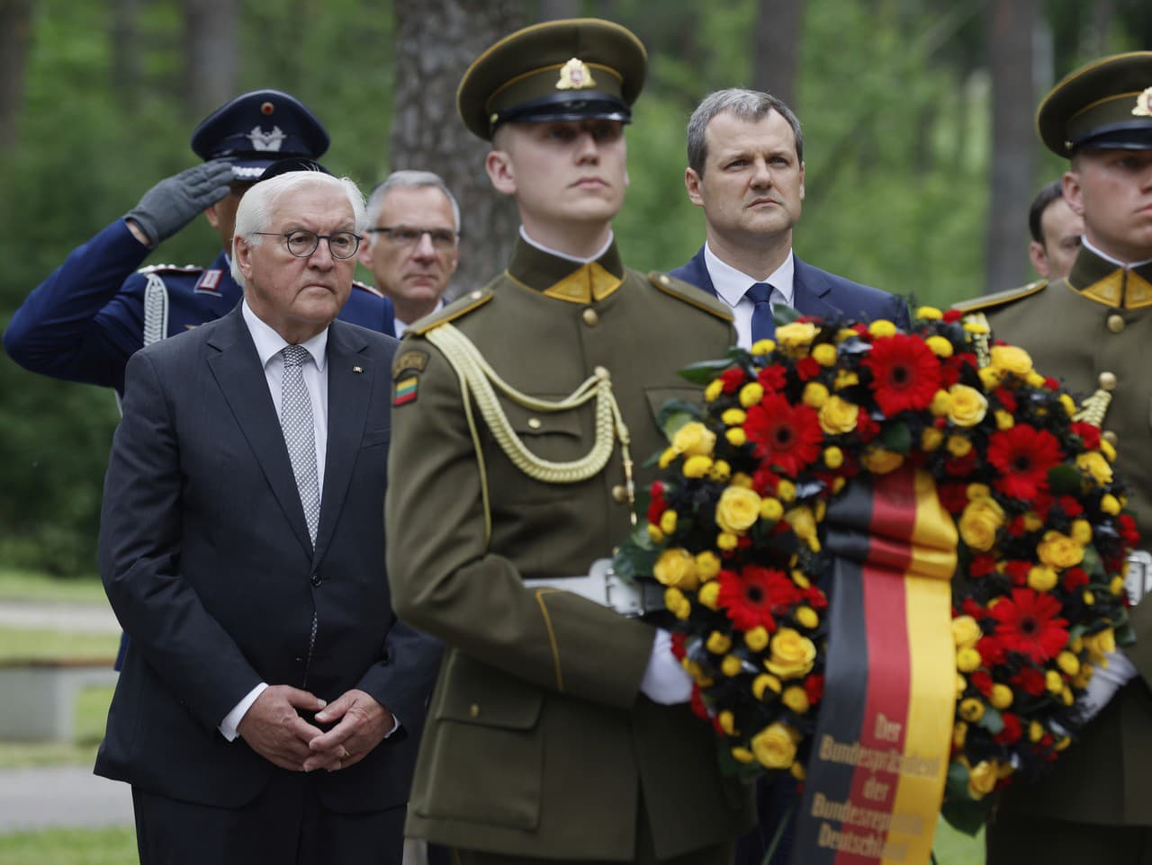 Frank-Walter Steinmeier a Gintautas Paluckas