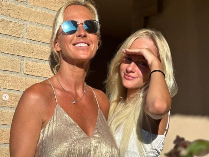 Zuzana Belohorcová s dcérou Salmou