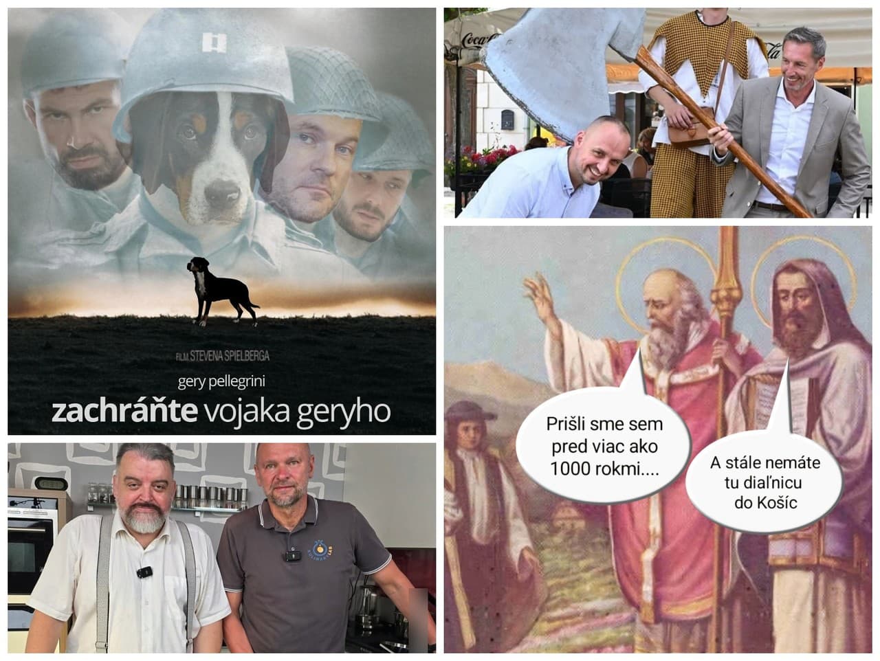 Vtipkári sa nemuseli ani príliš namáhať s hľadaním tém.