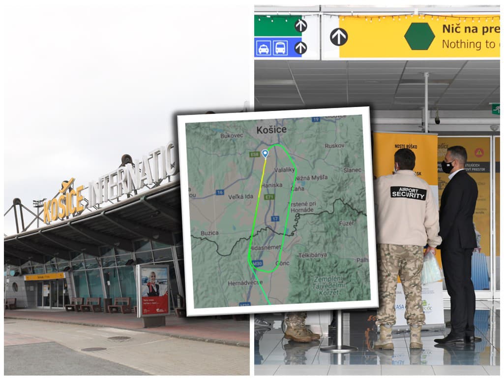 Pristávanie na letisku v Košiciach musel pilot opakovať.