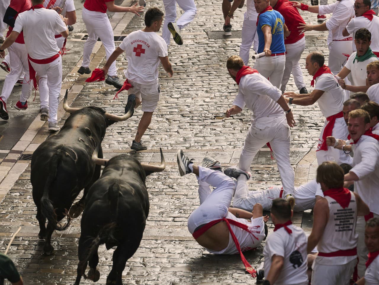 Beh s býkmi v Pamplone