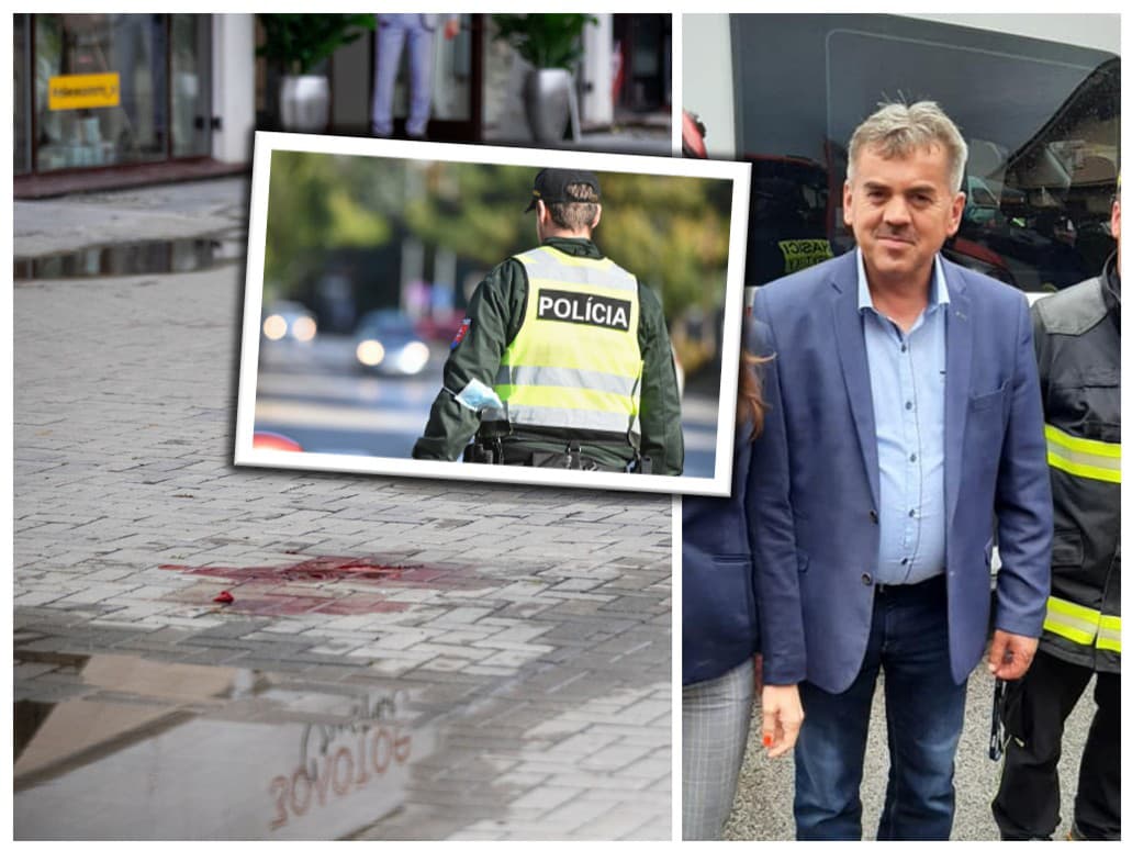 V kaluži krvi sa podľa vlastných slov prebral okresný funkcionár Hlasu-SD a starosta Korytárok Dušan Mitter.