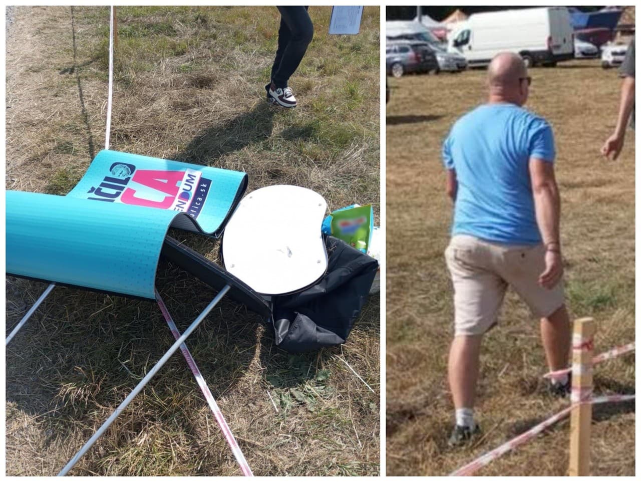 Útočníka sa im podarilo aj odfotiť.