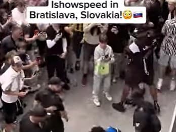 Svetoznámy streamer vyvolal v Bratislave hotové šialenstvo