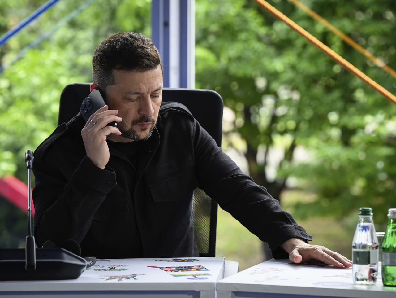 Ukrajinský prezident Volodymyr Zelenskyj