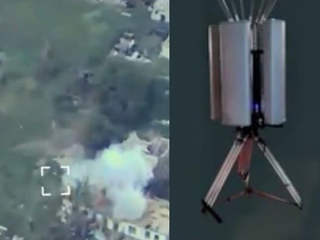 Ukrajinská armáda zničila ruský vzácny experiment KOP-2, ktorý mal vyraďovať ukrajinské drony. 