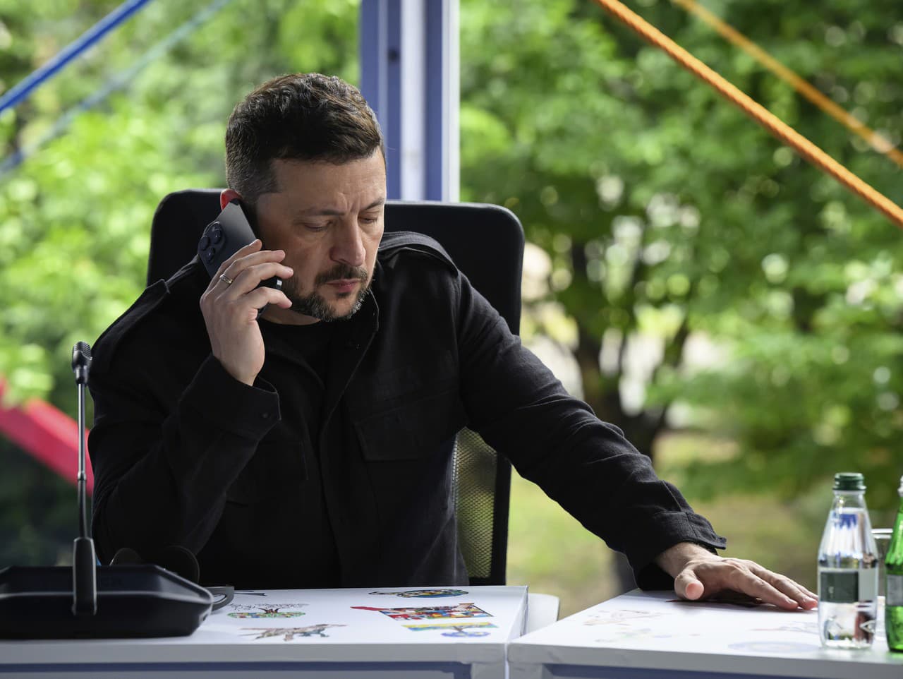 Ukrajinský prezident Volodymyr Zelenskyj