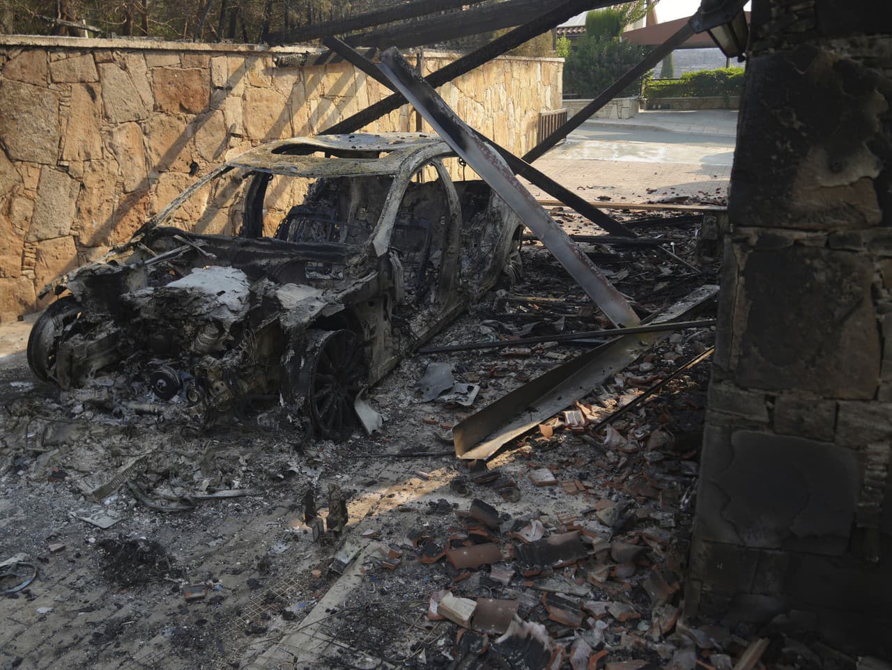 Lesné požiare na Cypre