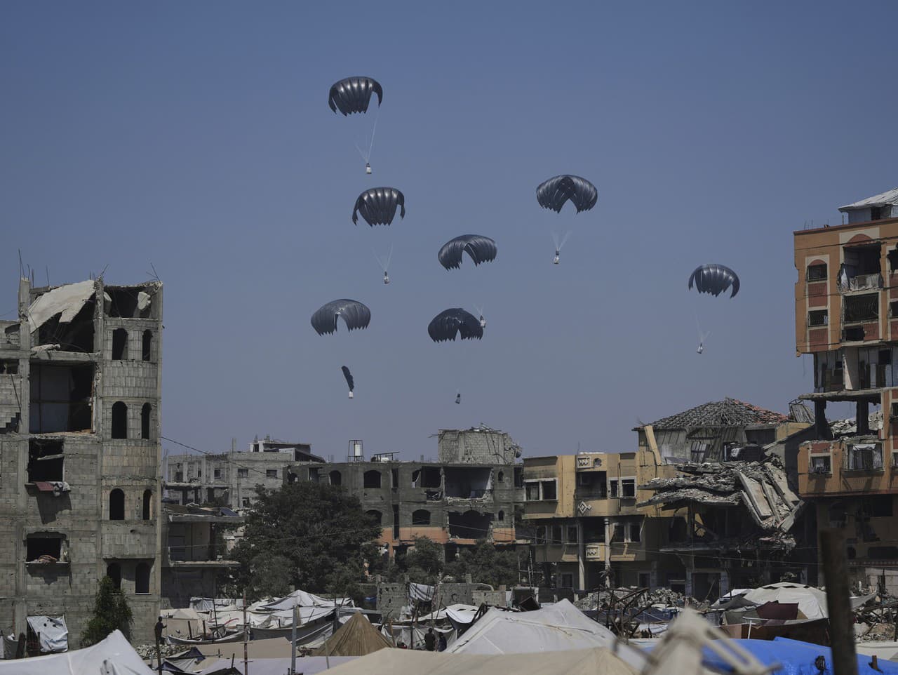 Humanitárna pomoc pre Pásmo Gazy