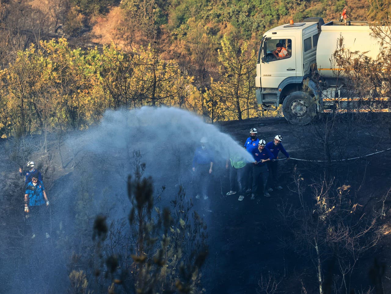 Lesné požiare v Turecku