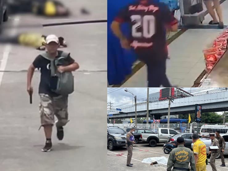 Masová streľba v Thajsku 