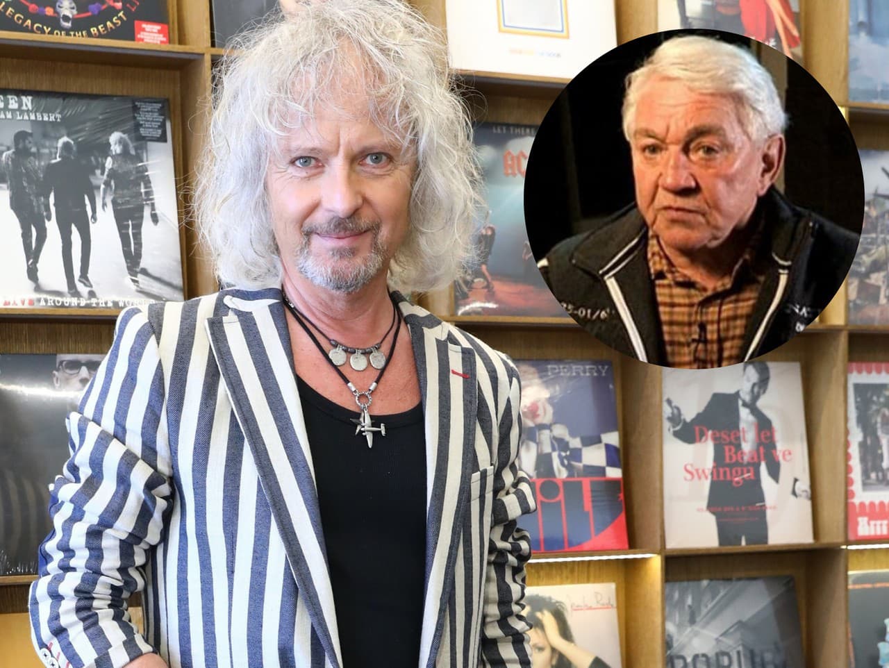 Peter Nagy sa lúči s českým hercom Jiřím Krampolom (†87)