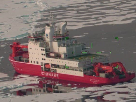 Pri Aljaške bola spozorovaná čínska prieskumná loď 