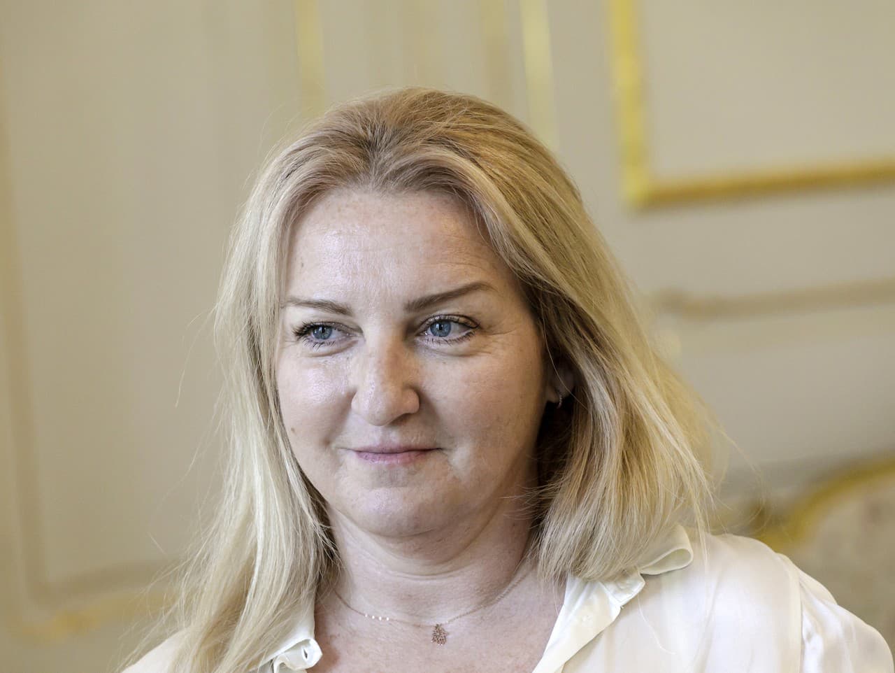 Prezident Peter Pellegrini prijal generálnu riaditeľku Slovenskej televízie a rozhlasu Martinu Flašíkovú