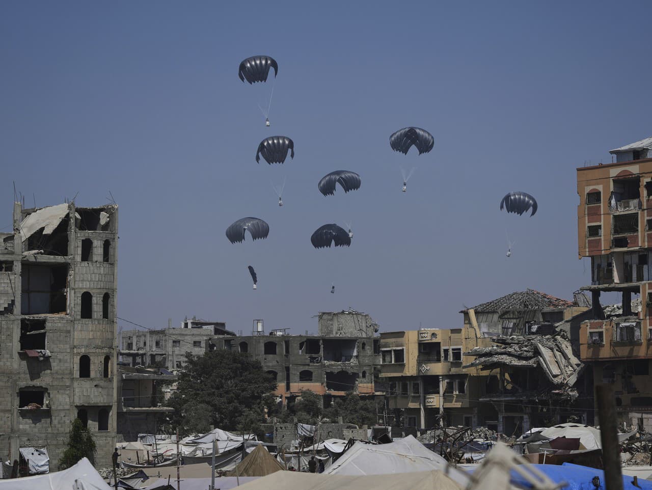 Humanitárna pomoc pre Pásmo Gazy