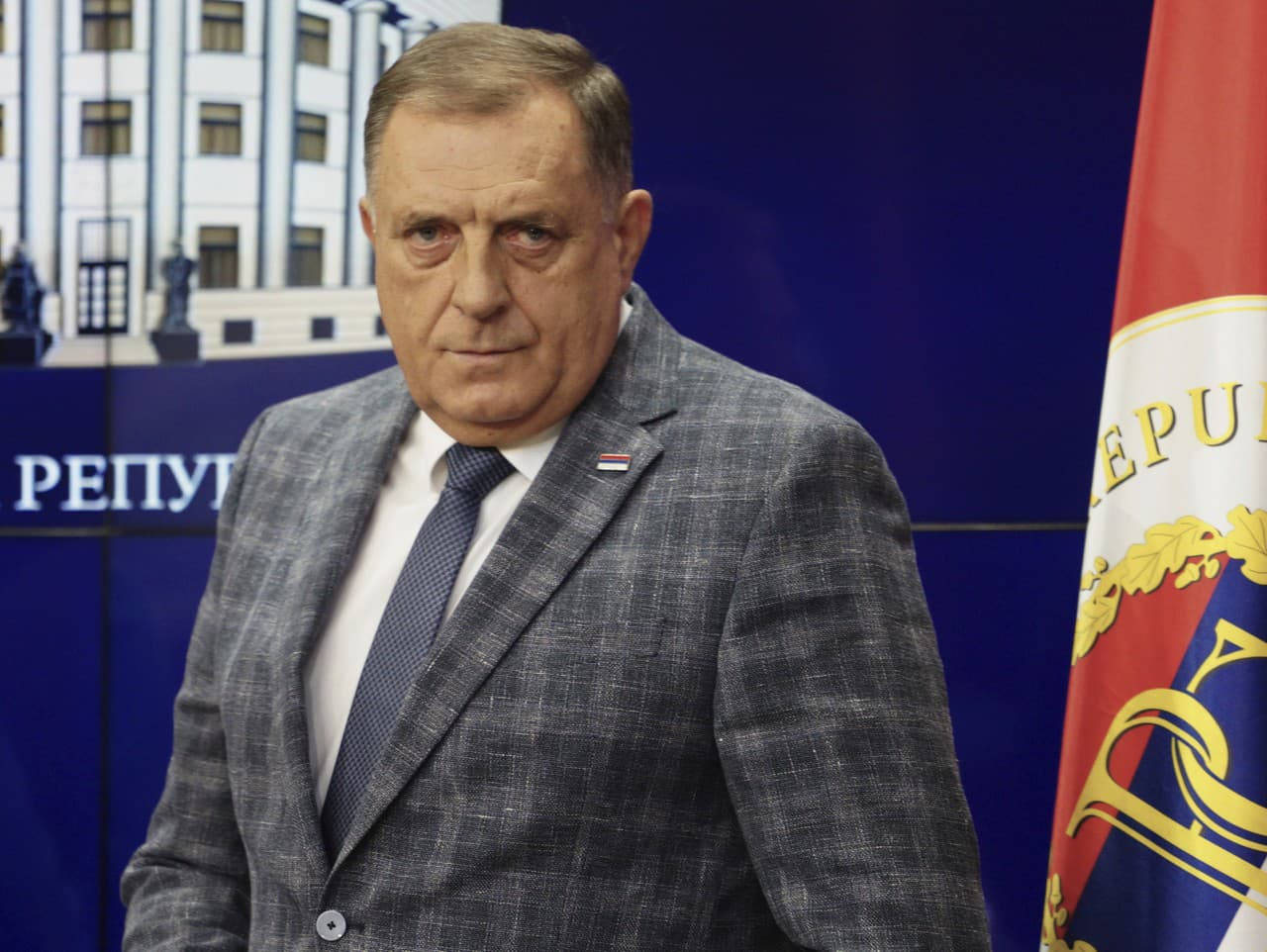 Vodca bosnianskych Srbov Milorad Dodik