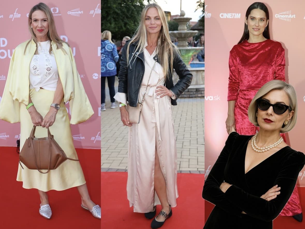 Premiéra filmu Pod parou. Na outfity si posvietila aj AI módna kritička Evelina