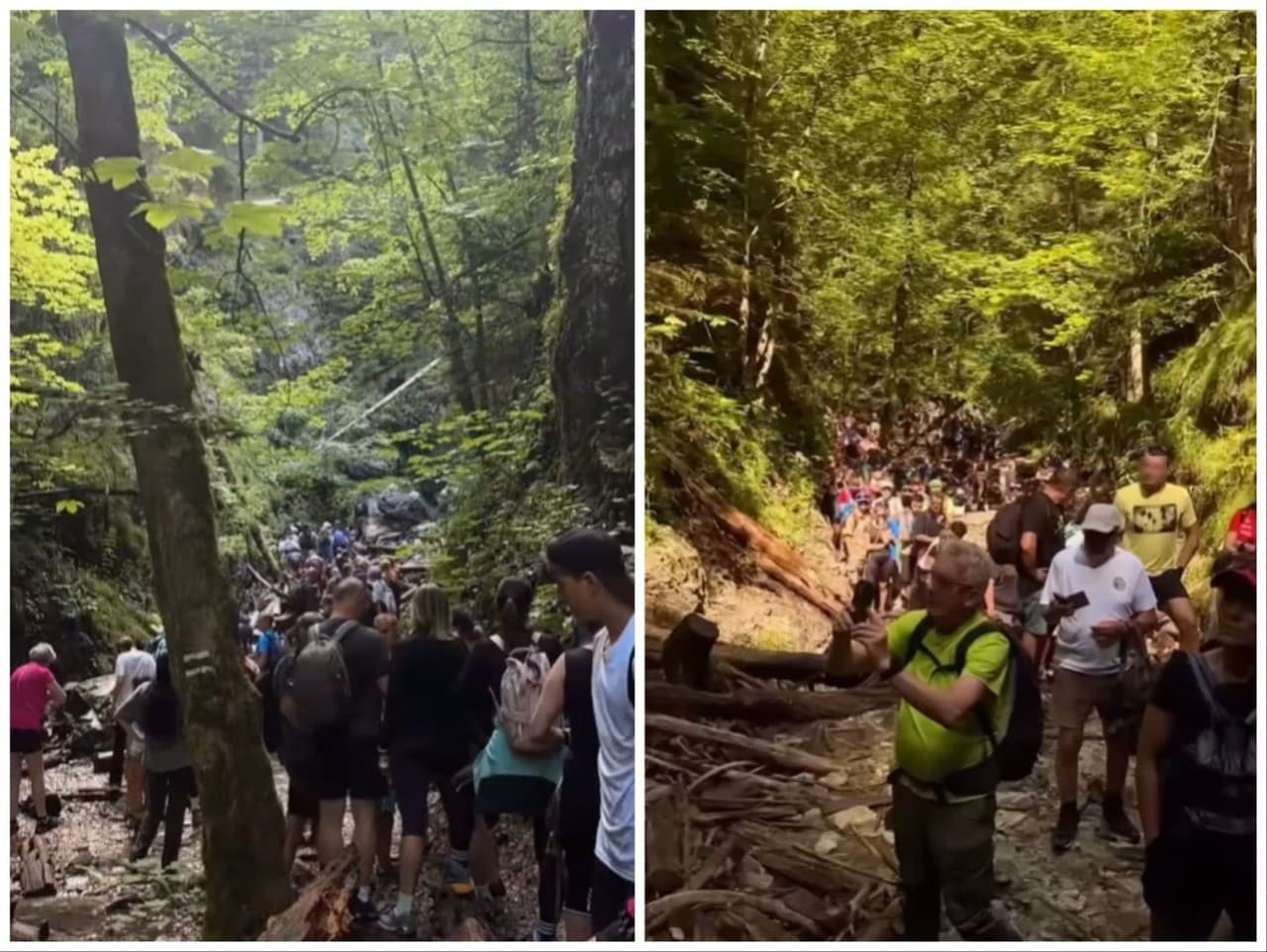 Suchá Bela v Slovenskom raji praskala vo švíkoch