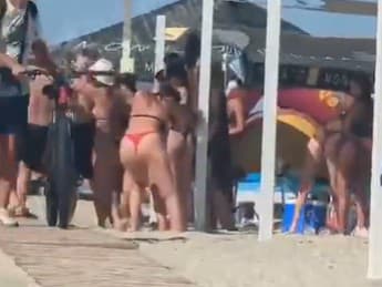 Na pláži v ukrajinskej Odese došlo k hromadnej bitke, dôvodom mala byť ruská hudba
