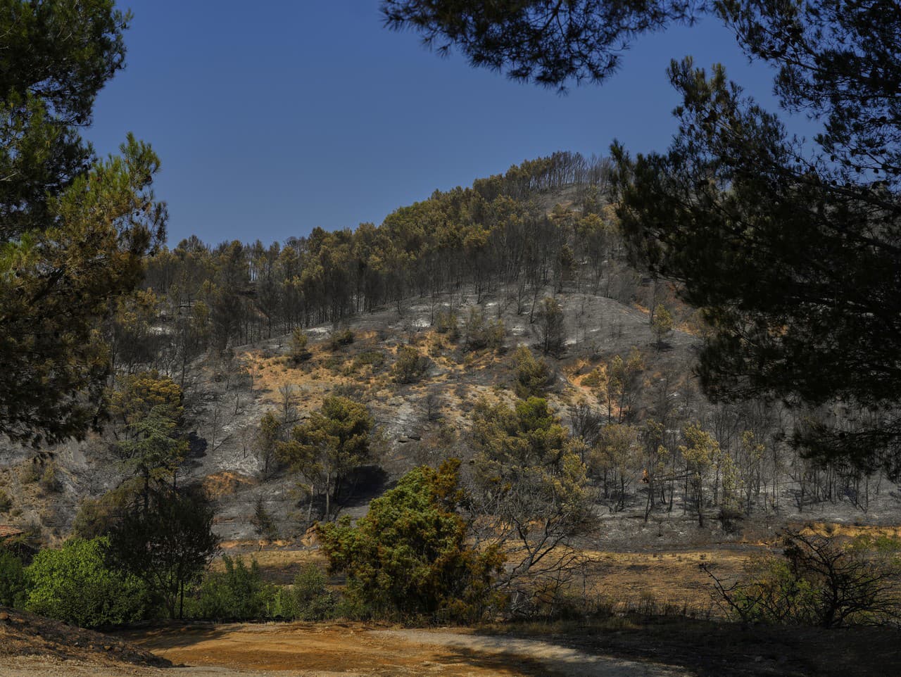 Požiare vo Francúzsku