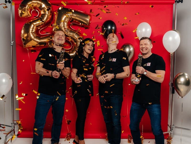 Dobrý tím a spokojnosť v práci, to je želanie Kristiána Gaľa do budúcich rokov v Kauflande