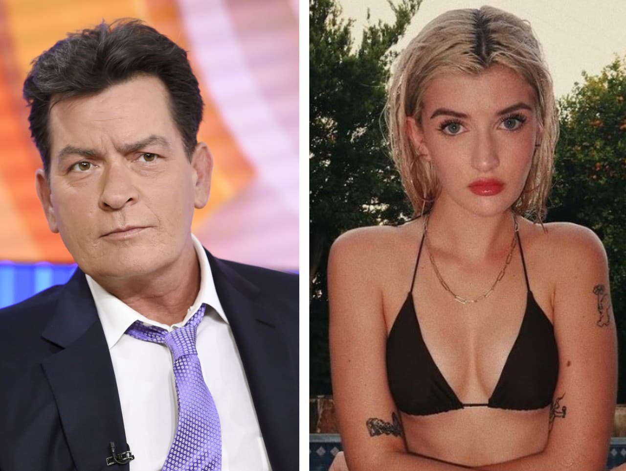 Charlie Sheen a jeho dcéra Sami